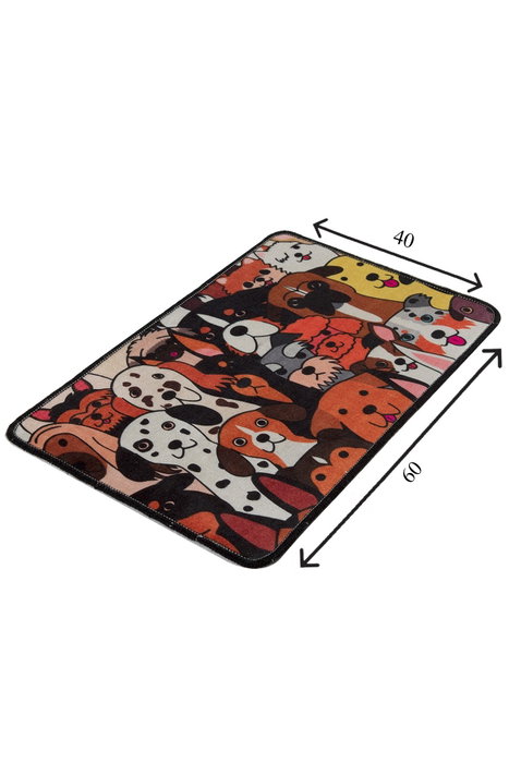 Mijölnir Alfombrilla de Baño 40 x 60 cm 100% Poliéster Antideslizante y Antialérgica